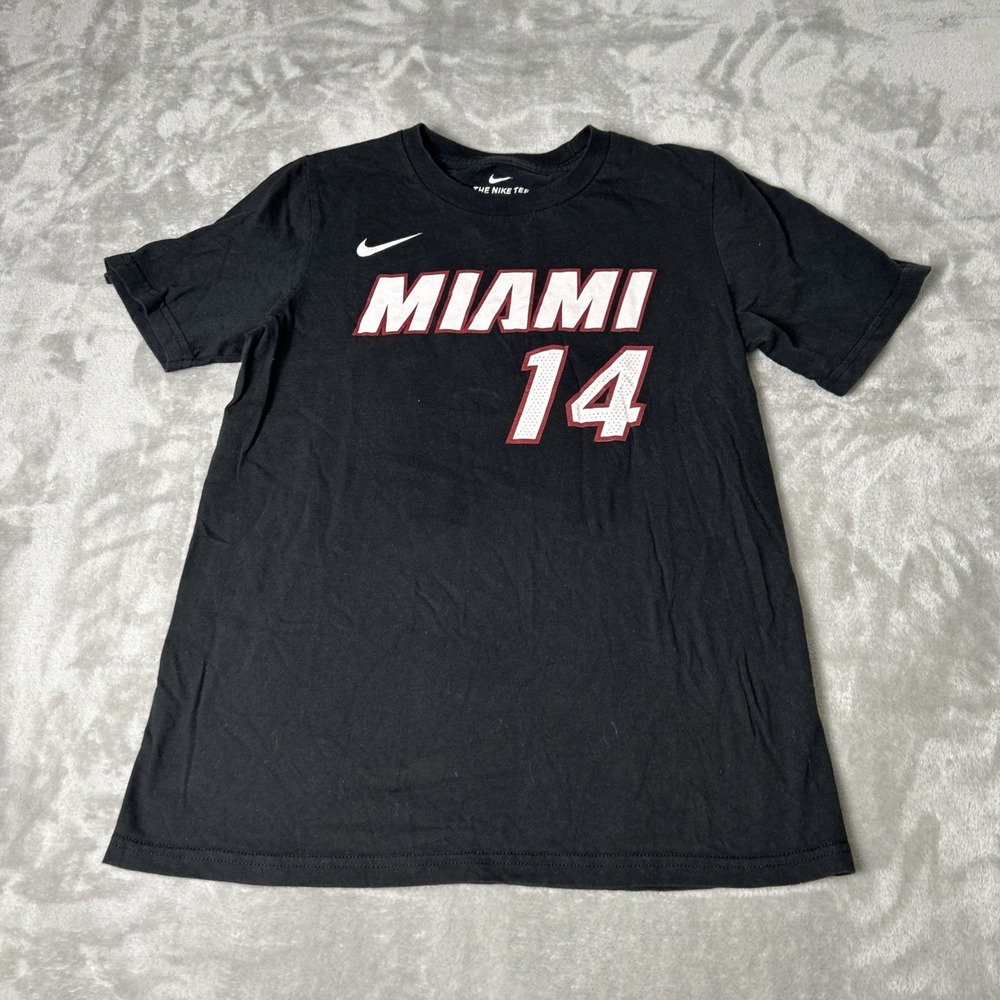 MIAMI HEAT t-shirt youth M 10/12 Years NBA Black